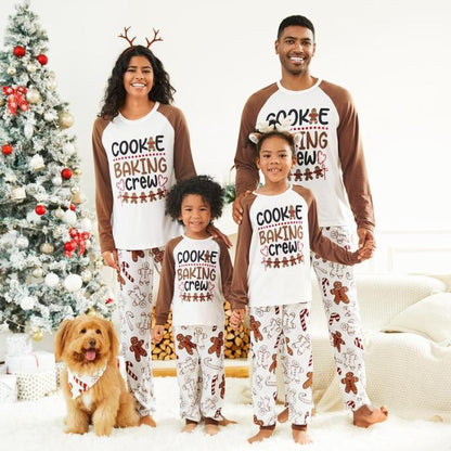 Festora™ Cookie Baking Crew Family Pajamas Set