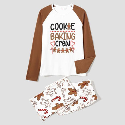 Festora™ Cookie Baking Crew Family Pajamas Set